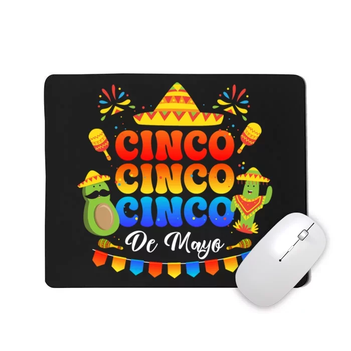 Cinco De Mayo Celebration Apparel Mousepad