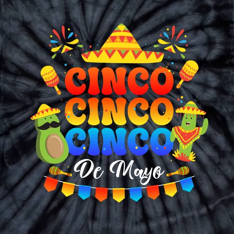 Cinco De Mayo Celebration Apparel Tie-Dye T-Shirt