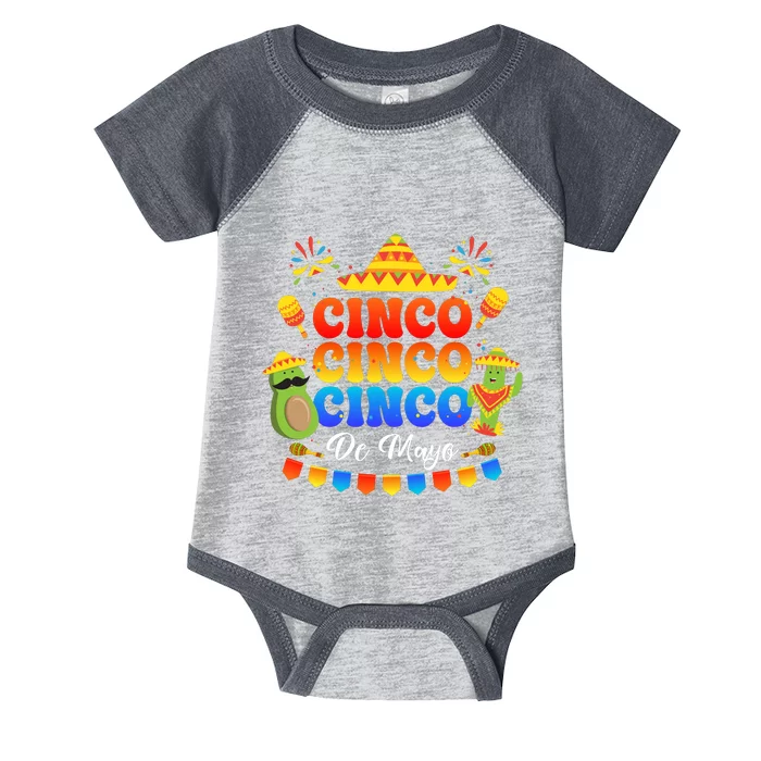 Cinco De Mayo Celebration Apparel Infant Baby Jersey Bodysuit