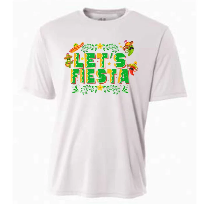 Cinco De Mayo Mexican Fiesta 5 De Mayo Cooling Performance Crew T-Shirt