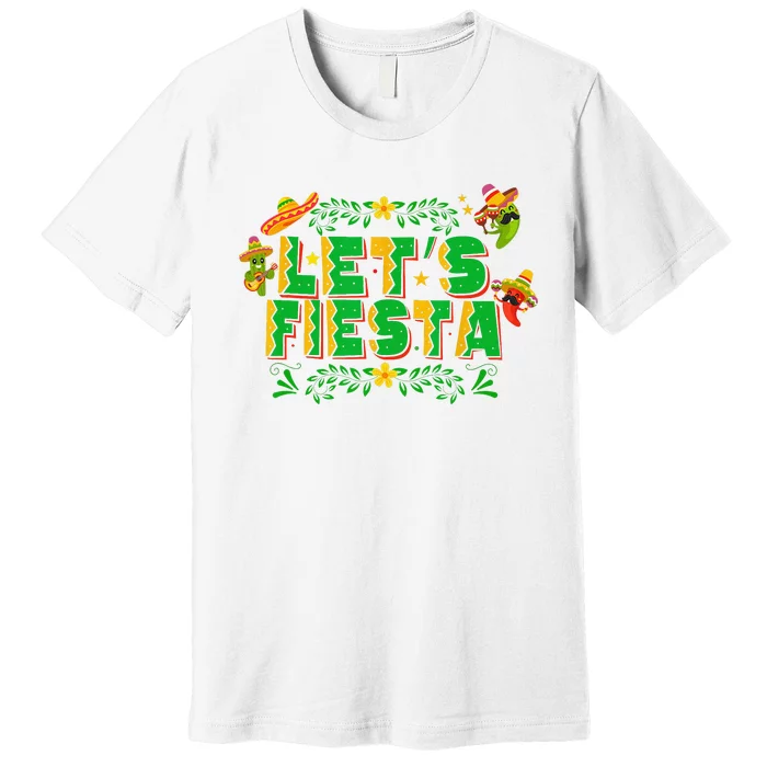 Cinco De Mayo Mexican Fiesta 5 De Mayo Premium T-Shirt