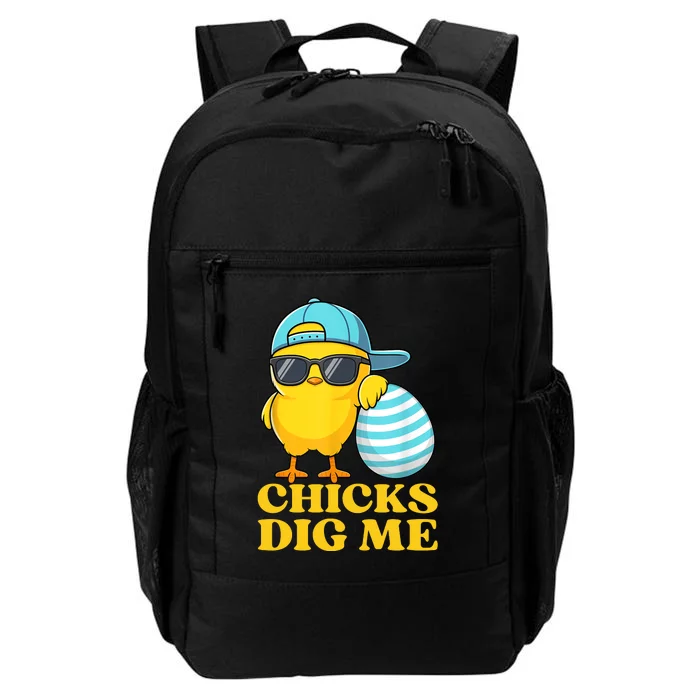 Chicks Dig Me Easter Happy Easter Funny Daily Commute Backpack