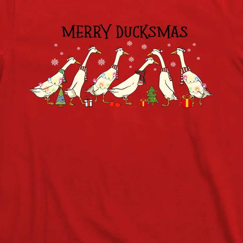 Christmas Duck Merry Duckmas Merry Christmas Holiday Season T-Shirt