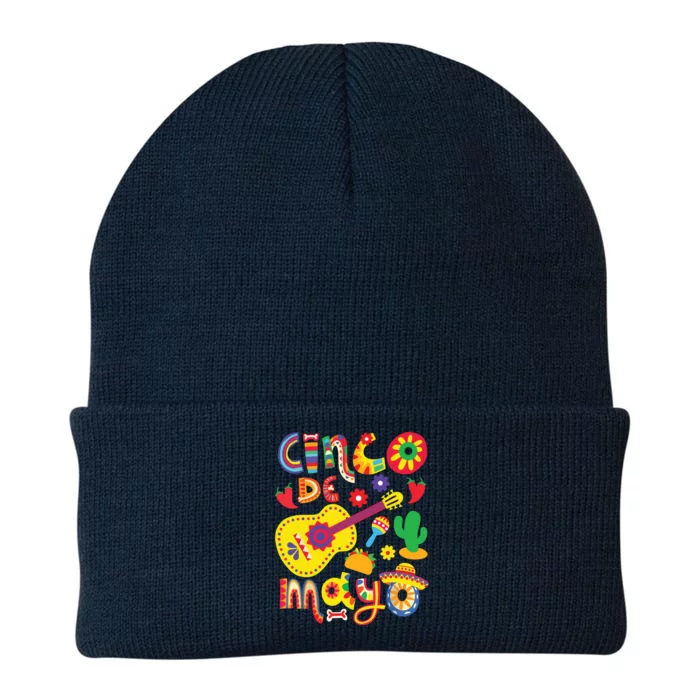 Cinco De Mayo Mexican Fiesta 5 De Mayo Knit Cap Winter Beanie