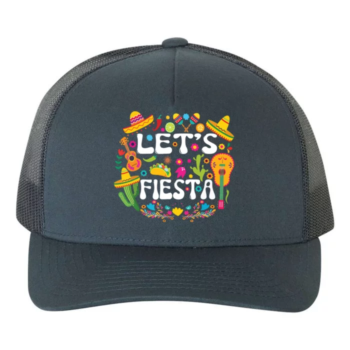 Cinco De Mayo Party Lets Fiesta Mexican Yupoong Adult 5-Panel Trucker Hat