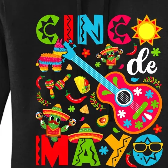 Cinco De Mayo Mexican Fiesta 5 De Mayo For Mexican Women's Pullover Hoodie