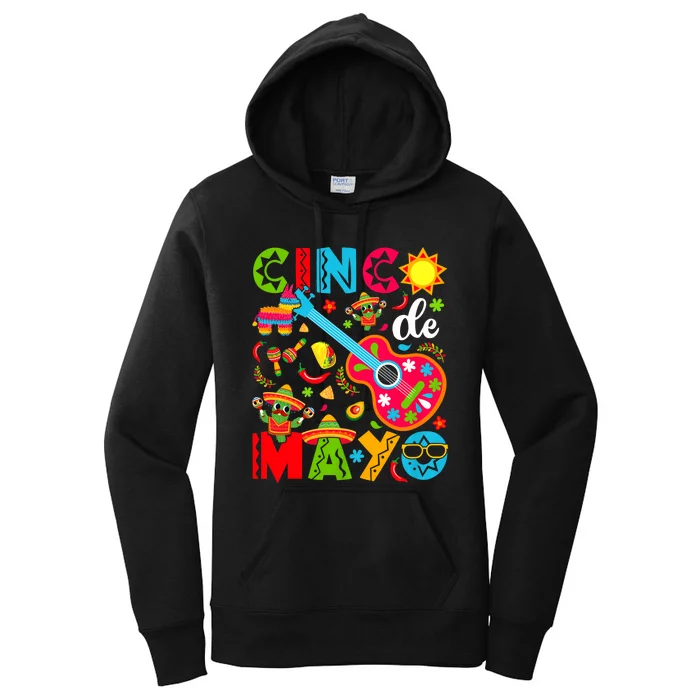 Cinco De Mayo Mexican Fiesta 5 De Mayo For Mexican Women's Pullover Hoodie