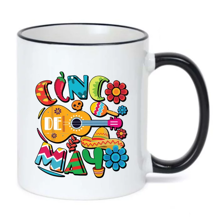 Cinco De Mayo Mexican Fiesta 5 De Mayo Black Color Changing Mug