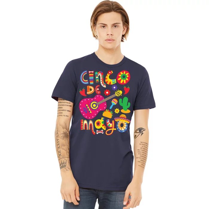 Cinco De Mayo Mexican Fiesta 5 De Mayo Premium T-Shirt