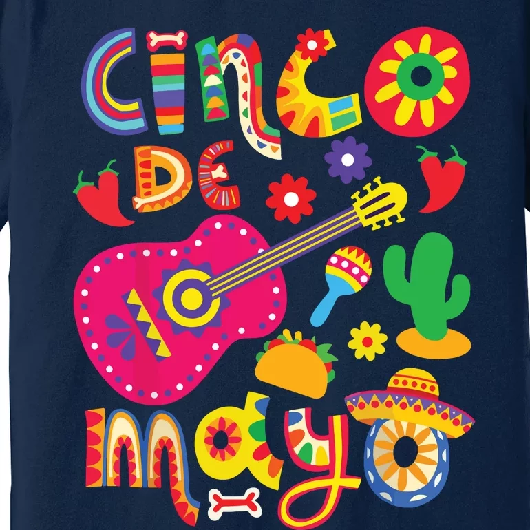 Cinco De Mayo Mexican Fiesta 5 De Mayo Premium T-Shirt