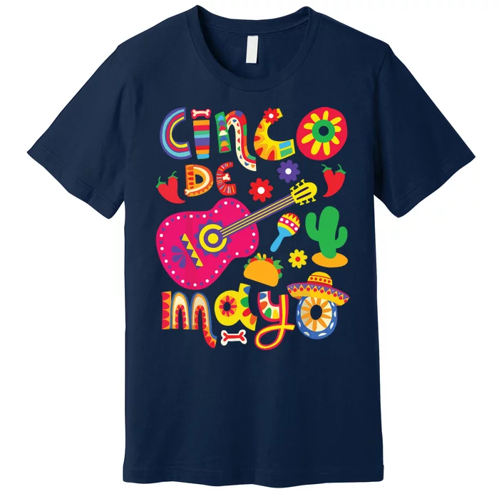 Cinco De Mayo Mexican Fiesta 5 De Mayo Premium T-Shirt