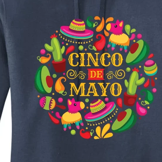 Cinco De Mayo Mexican Fiesta 5 De Mayo Women's Pullover Hoodie