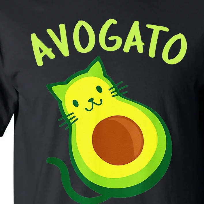 Cinco De Mayo Funny Avocado Mexico Meow Avogato Cat Tees Tall T-Shirt