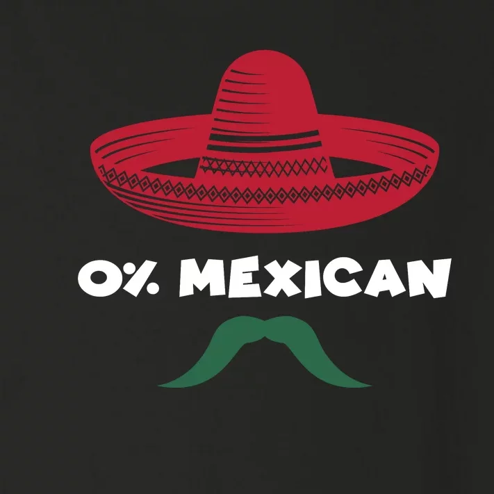 Cinco De Mayo 0% Mexican Sombrero Mustache Toddler Long Sleeve Shirt