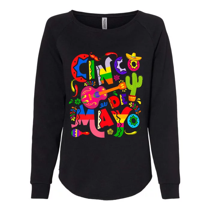 Cinco De Mayo Mexican Fiesta 5 De Mayo For Mexican Womens California Wash Sweatshirt