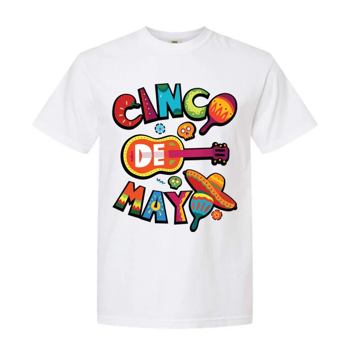 Cinco De Mayo Mexican Fiesta 5 De Mayo Garment-Dyed Heavyweight T-Shirt