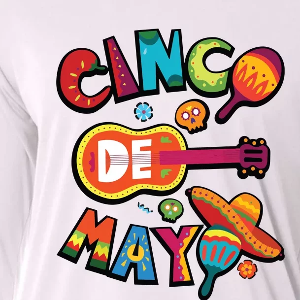 Cinco De Mayo Mexican Fiesta 5 De Mayo Cooling Performance Long Sleeve Crew