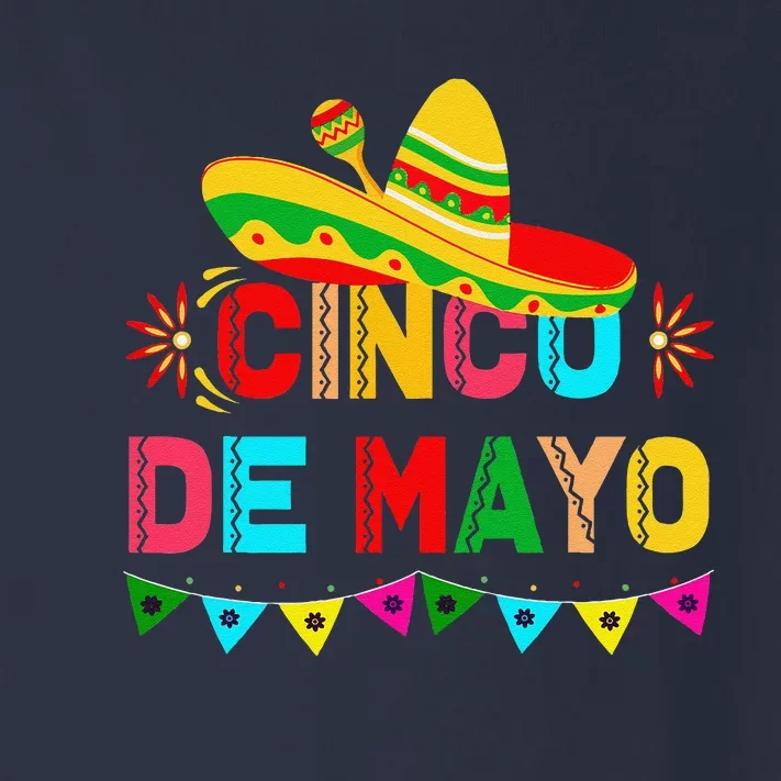 Cinco De Mayo Mexican Festival Party Toddler Long Sleeve Shirt