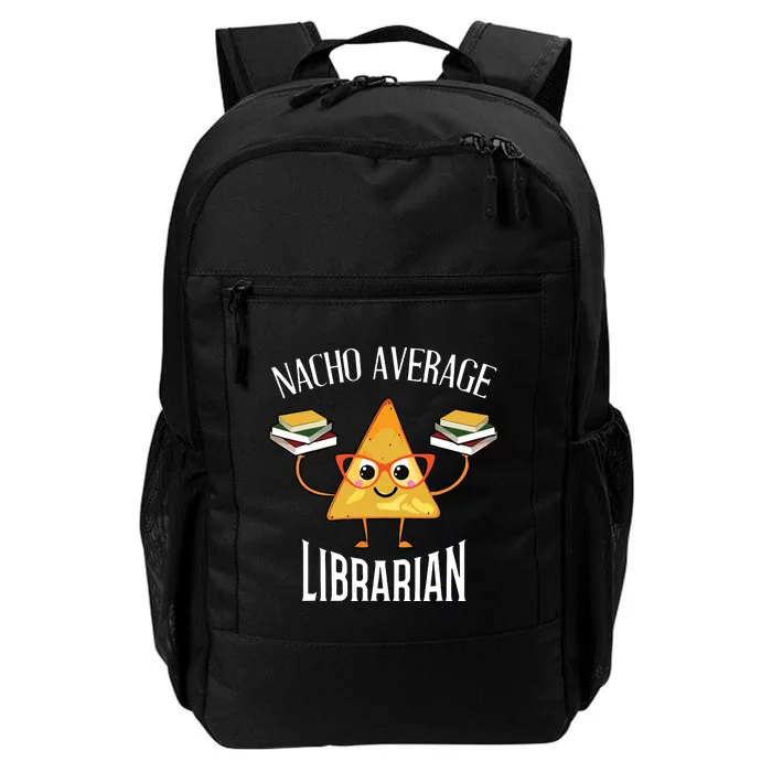 Cinco De Mayo Nacho Average Librarian Library Mexican Party Daily Commute Backpack