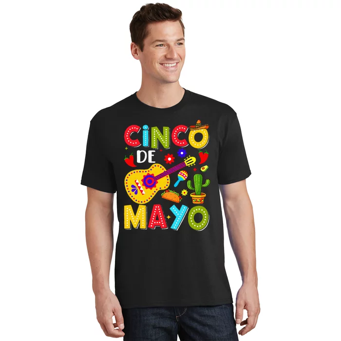 Cinco De Mayo Mexican Fiesta Squad 5 De Mayo T-Shirt