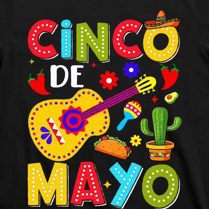 Cinco De Mayo Mexican Fiesta Squad 5 De Mayo T-Shirt