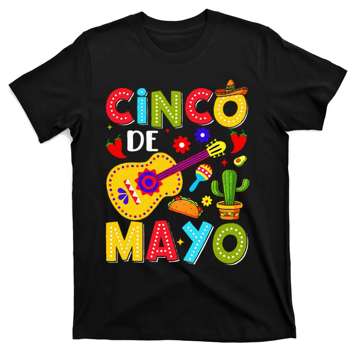 Cinco De Mayo Mexican Fiesta Squad 5 De Mayo T-Shirt