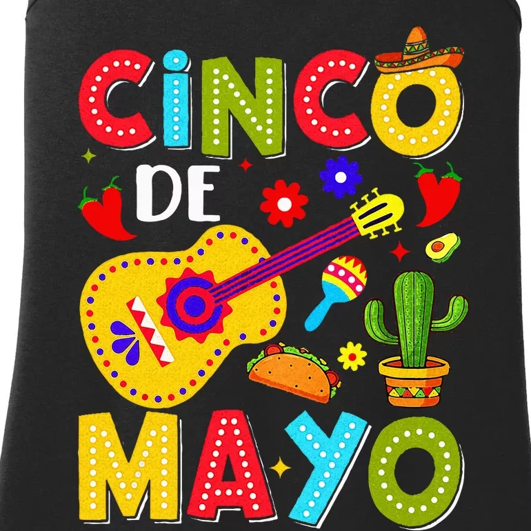 Cinco De Mayo Mexican Fiesta Squad 5 De Mayo Ladies Essential Tank