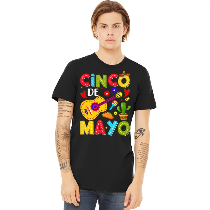 Cinco De Mayo Mexican Fiesta Squad 5 De Mayo Premium T-Shirt