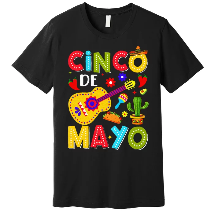 Cinco De Mayo Mexican Fiesta Squad 5 De Mayo Premium T-Shirt