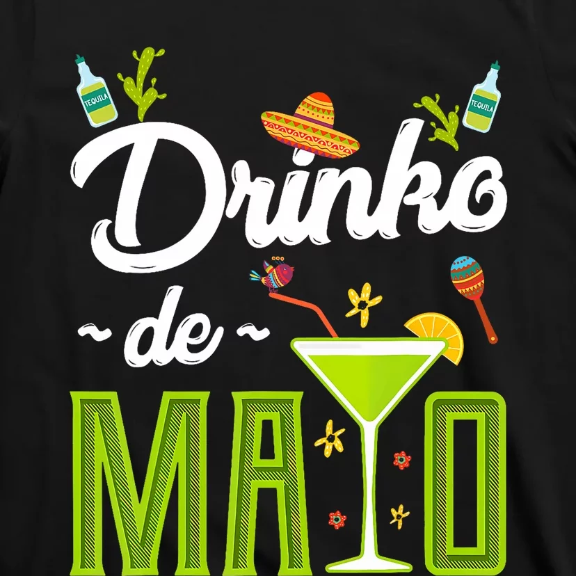 Cinco De Mayo Drinko De Mayo Fiesta Mexican Party T-Shirt