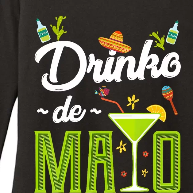 Cinco De Mayo Drinko De Mayo Fiesta Mexican Party Womens CVC Long Sleeve Shirt