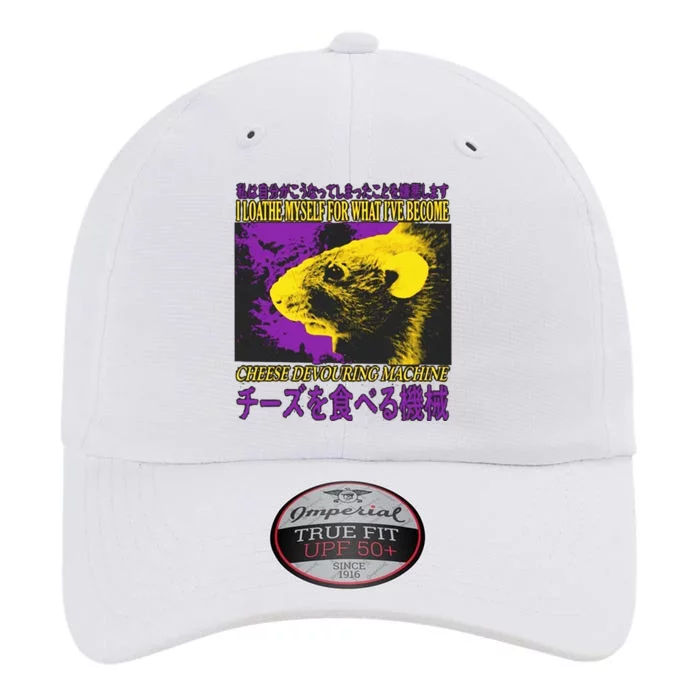 Cheese Devouring Machine Rat Japanese The Original Performance Cap