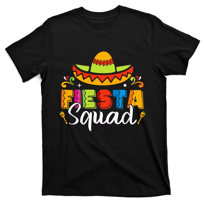 Cinco De Mayo Fiesta Squad Family Matching Grou T-Shirt