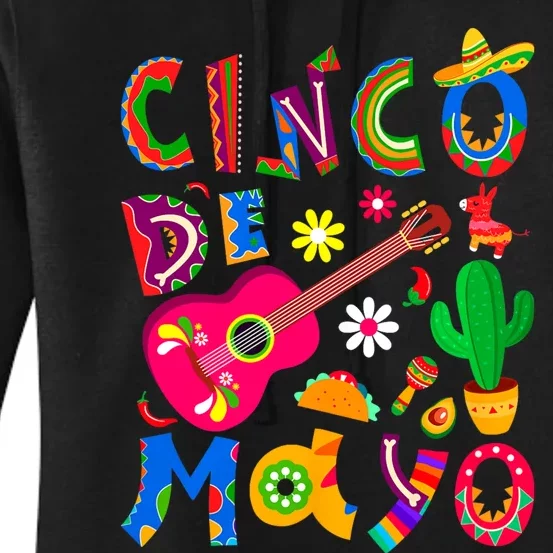 Cinco De Mayo Mexican Fiesta 5 De Mayo For Mexican Women's Pullover Hoodie