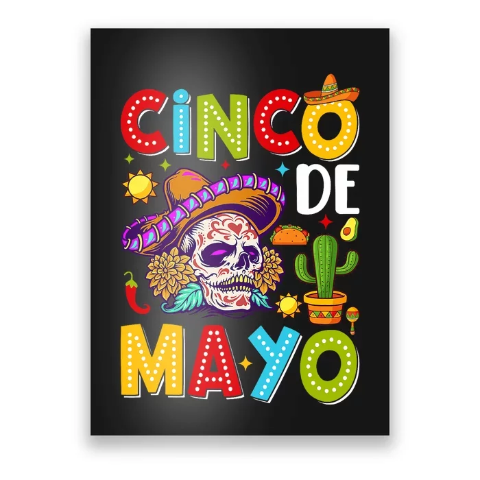 Cinco De Mayo Mexican Fiesta Squad 5 De Mayo For Mexican Poster