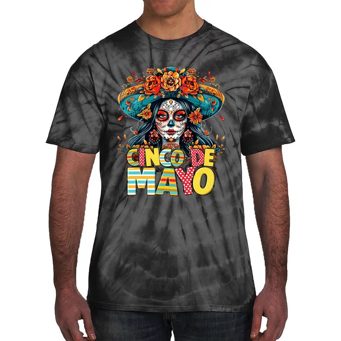 Cinco De Mayo Mexican Fiesta Squad Tie-Dye T-Shirt