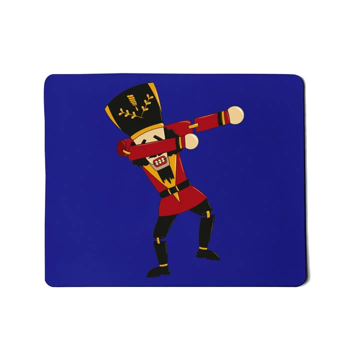 Cute Dabbing Nutcracker Christmas Mousepad