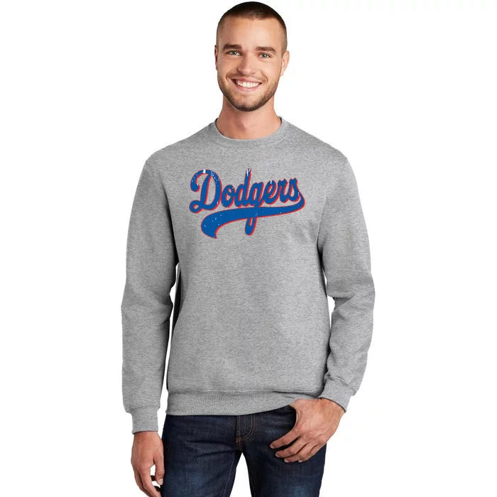 Classic Dodgers Name Personalized Outfits Adorable Tall Sweatshirt