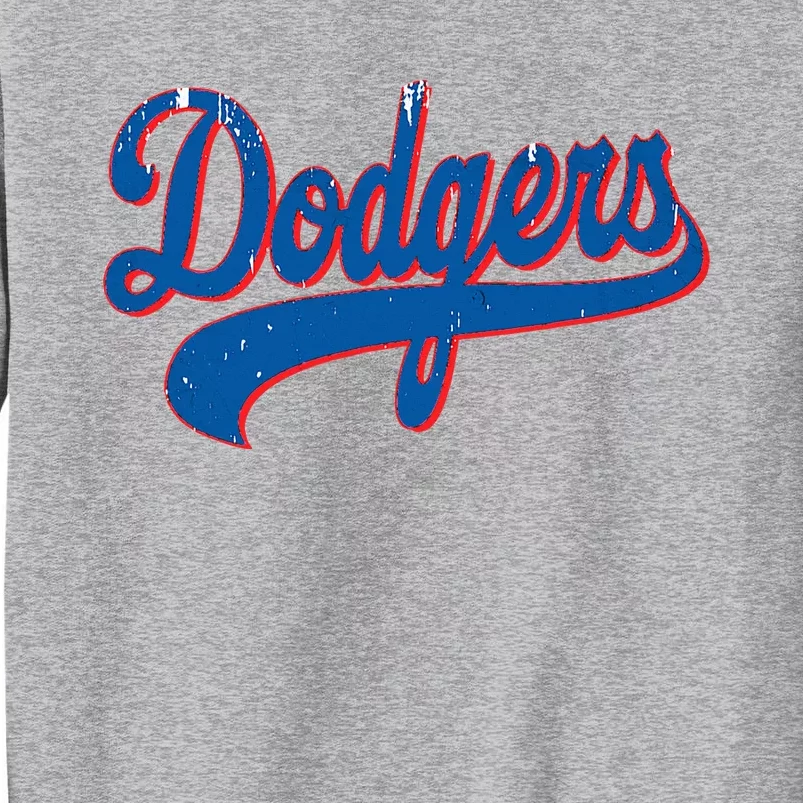 Classic Dodgers Name Personalized Outfits Adorable Tall Sweatshirt