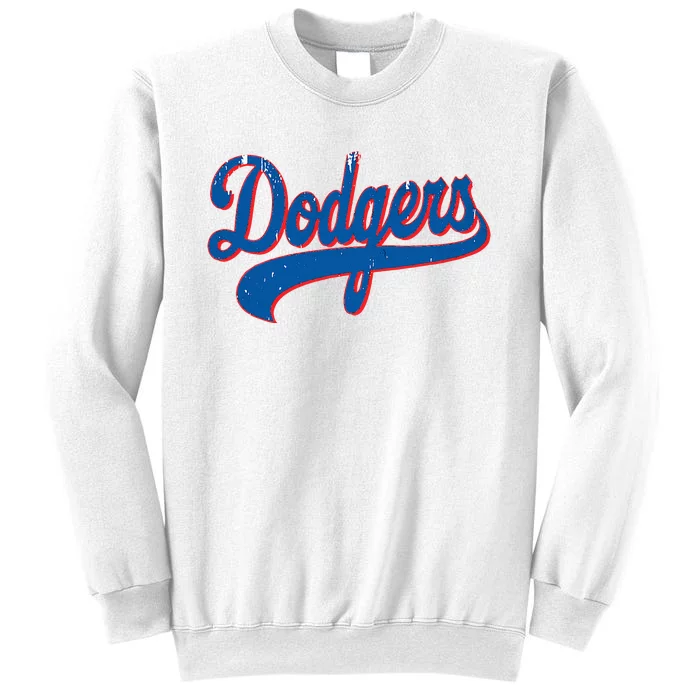 Classic Dodgers Name Personalized Outfits Adorable Sweatshirt