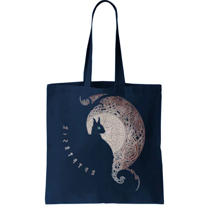 Celtic Dragons Nordic Mythical Iking Tote Bag