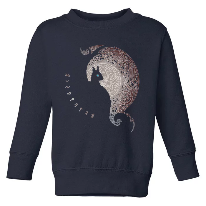 Celtic Dragons Nordic Mythical Iking Toddler Sweatshirt