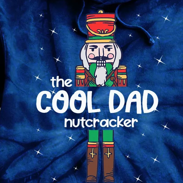 Cool Dad Nutcracker Family Matching Funny Pajama Tie Dye Hoodie