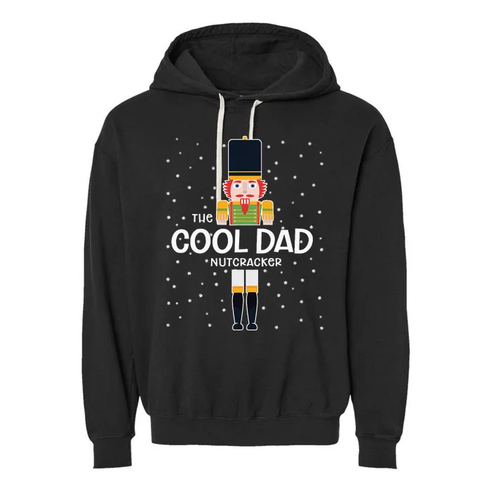 Cool Dad Nutcracker Family Matching Garment-Dyed Fleece Hoodie