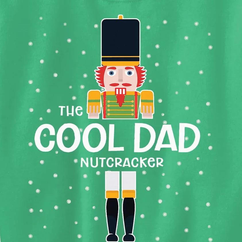 Cool Dad Nutcracker Family Matching Kids Sweatshirt