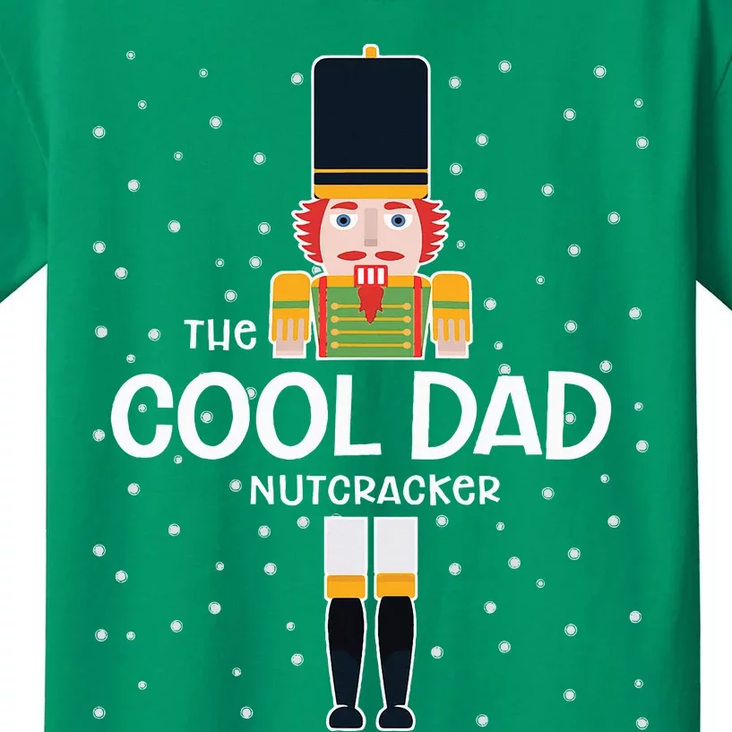 Cool Dad Nutcracker Family Matching Kids T-Shirt