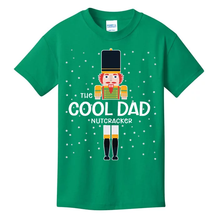 Cool Dad Nutcracker Family Matching Kids T-Shirt