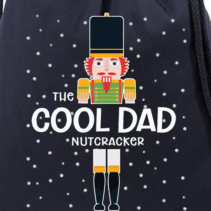 Cool Dad Nutcracker Family Matching Drawstring Bag