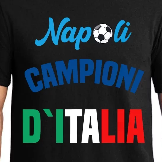 Campioni DItalia Napoli Tifosi Napoletani Pajama Set