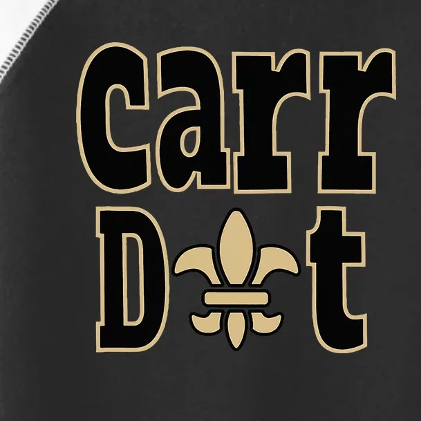 Carr Dat New Orleans Louisiana Everyone Loves New Orleans Toddler Fine Jersey T-Shirt